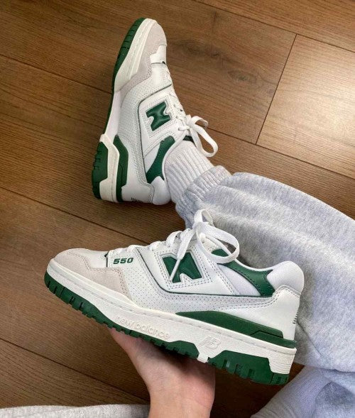 New Balancee 550 White Green
