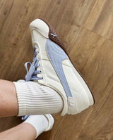 Pumaa Bella UT Canvas White Blue For Girls