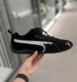 Pumaa. x Balenciaga Speedcat Suede Distressed BLACK