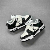 louiss Vuitton Trainer Nigo Denim Black White