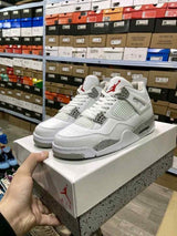 Nikee Air Jordan Retro 4 Oreo Semi Ua