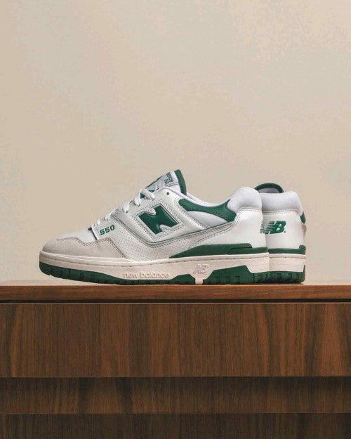 New Balancee 550 White Green