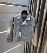 Zar a Grey Cross Zip Lu.._X..ury Sweado Jacket