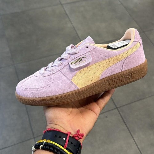 Pumaaa palermo sneakers in pink orange