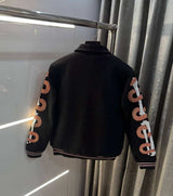 AMIR I Black Designer Gill Edition Imported Varsity Jacket