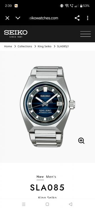 Seiko King Vanac