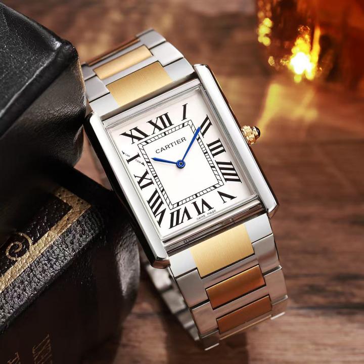 Cartie_r Tank Louis Totone Gold White