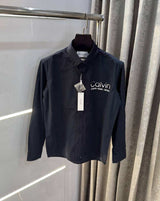 CaL..v!n KL_Ein Navy Blue Logo Print Premium Shirt