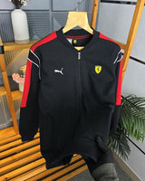 Ferr_ari Mens Jacket Black K181-BK