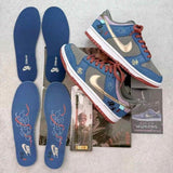 nikeE dunk low black myth wukong