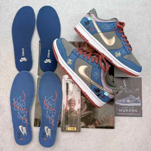 nikeE dunk low black myth wukong