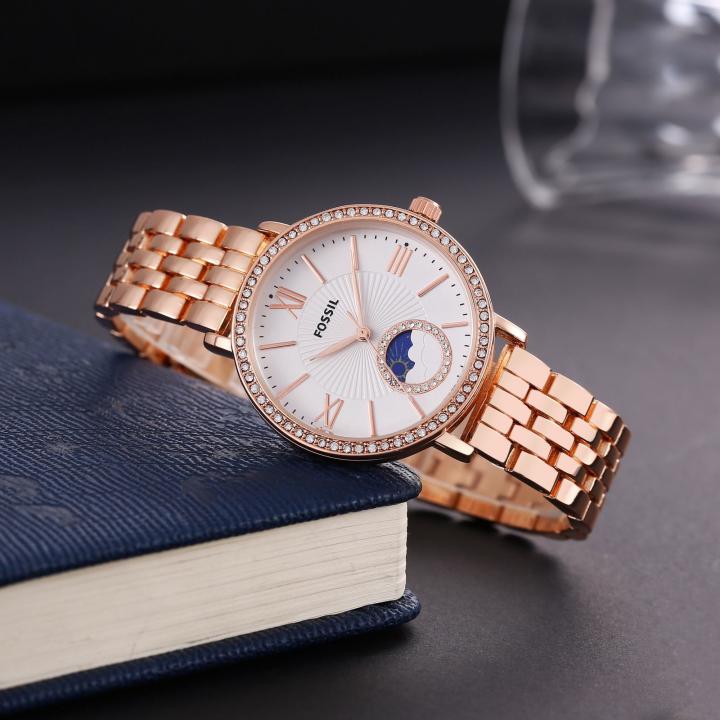 Fossi_l Es3121 Jacqueline Sun Moon Copper-White