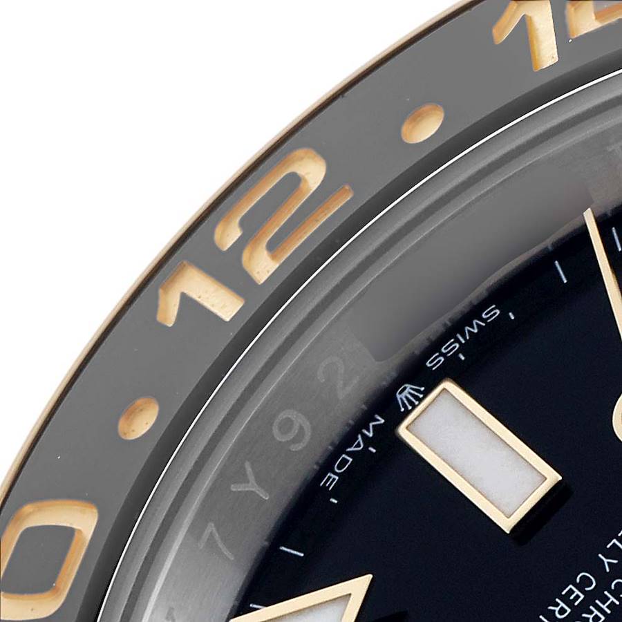 Role_x GMT Master II Zombie Black Grey Steel Yellow Gold Watch Two-tone Luxury Edition Premium Quality royalwatchstore.in