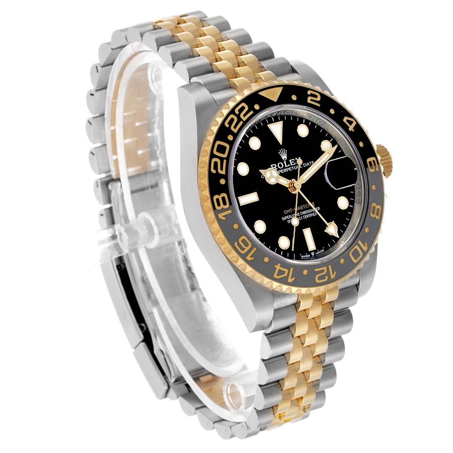 Role_x GMT Master II Zombie Black Grey Steel Yellow Gold Watch Two-tone Luxury Edition Premium Quality royalwatchstore.in